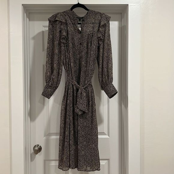 Banana Republic FLUTTER MIDI SHIRTDRESS - Picture 2 of 8
